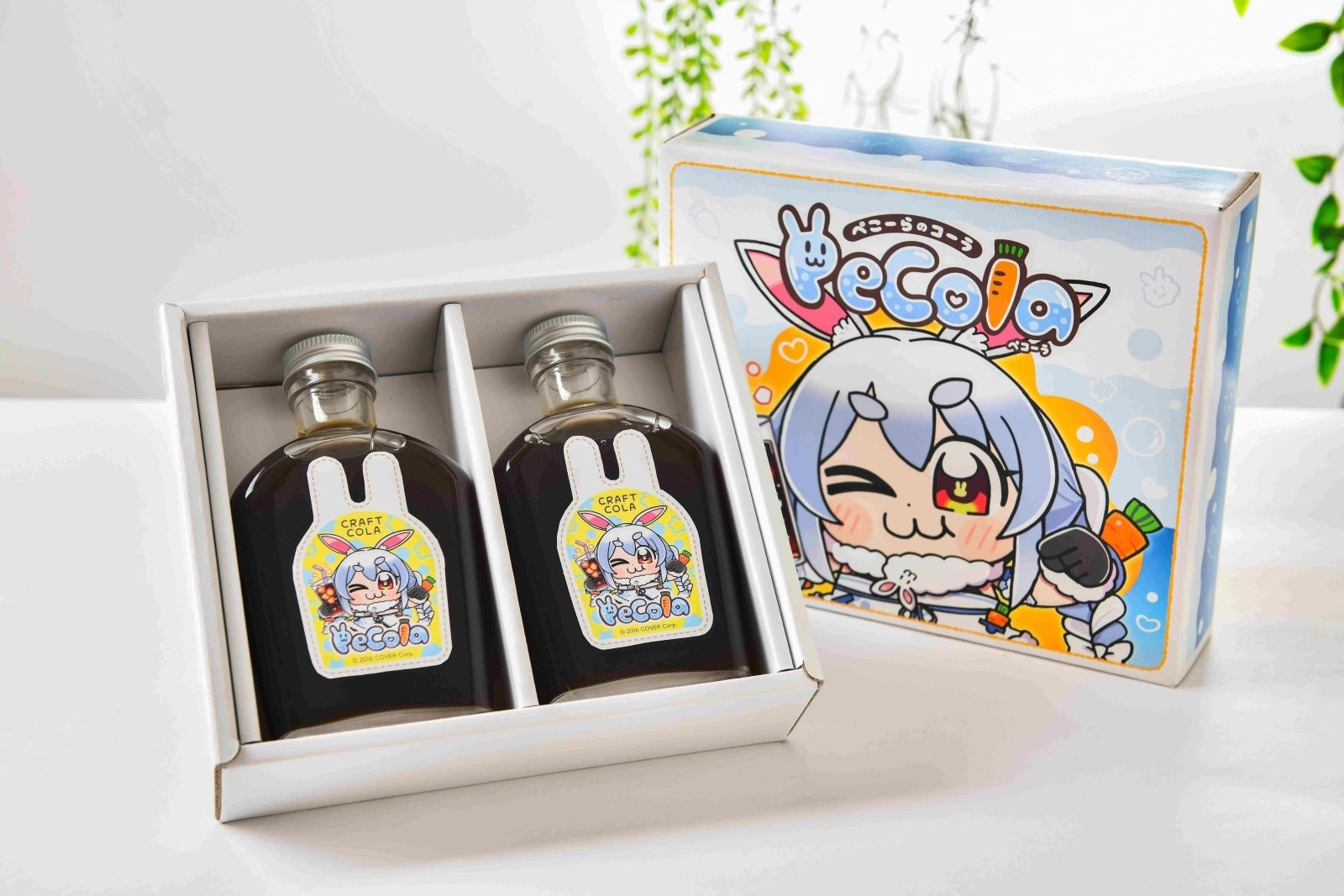 兎田ぺこらオリジナルコーラシロップ「Pecola」200ml×2本