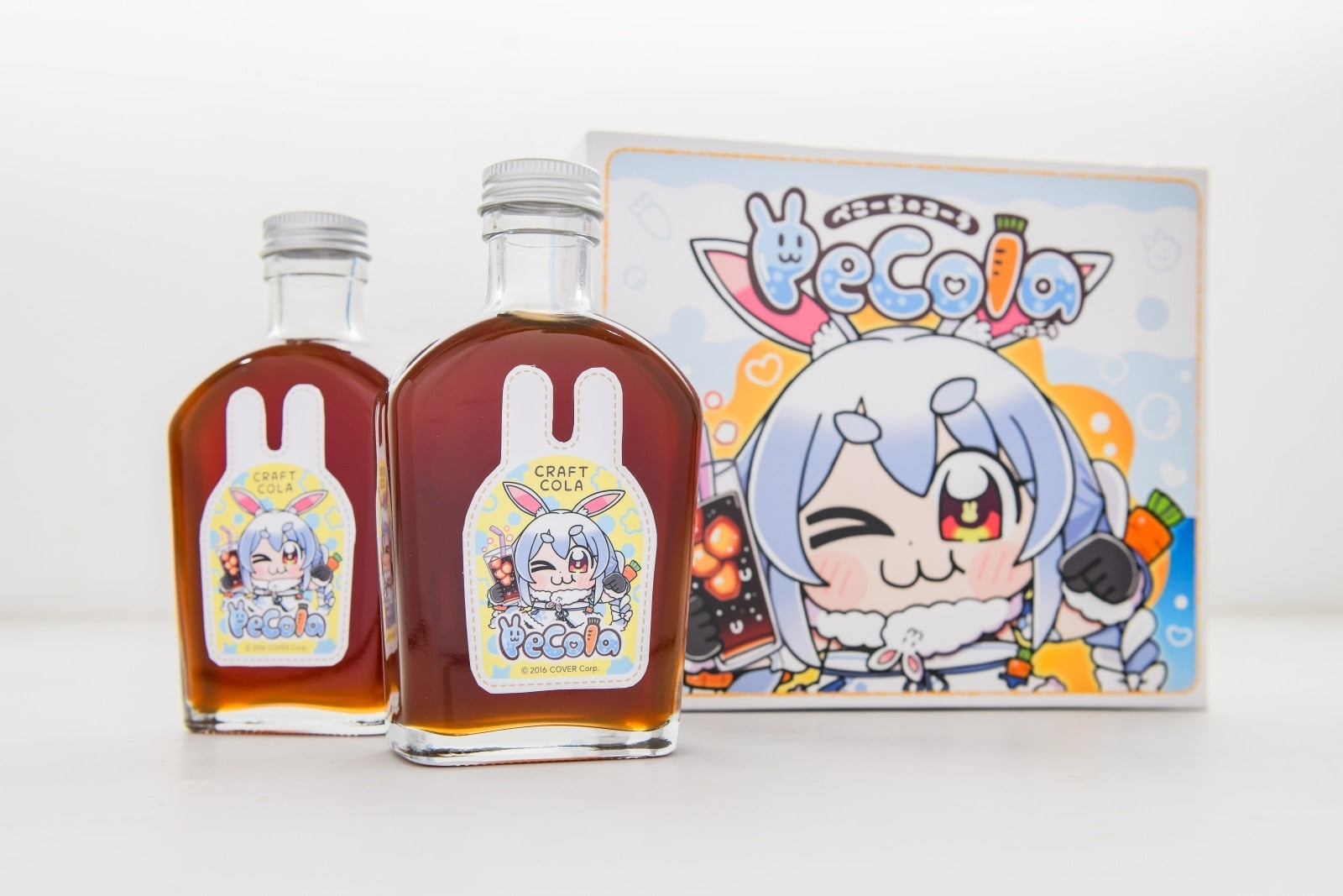 兎田ぺこらオリジナルコーラシロップ「Pecola」200ml×2本