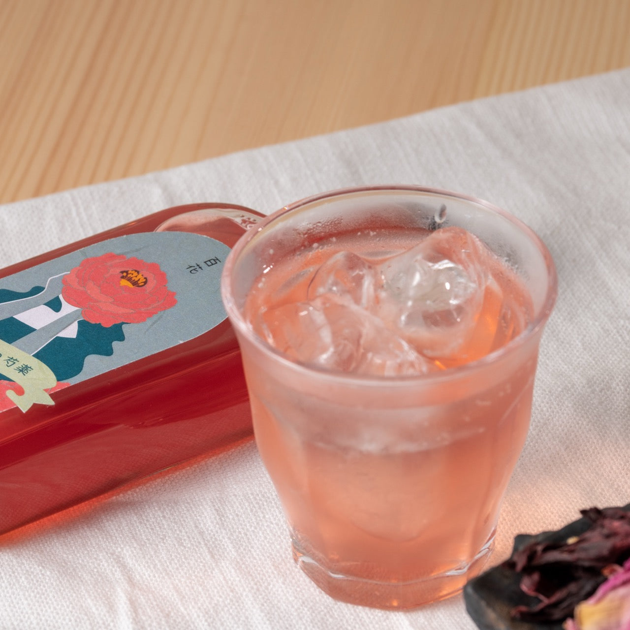 【空想シロップ】百ノ花 恥じらいの芍薬 200ml