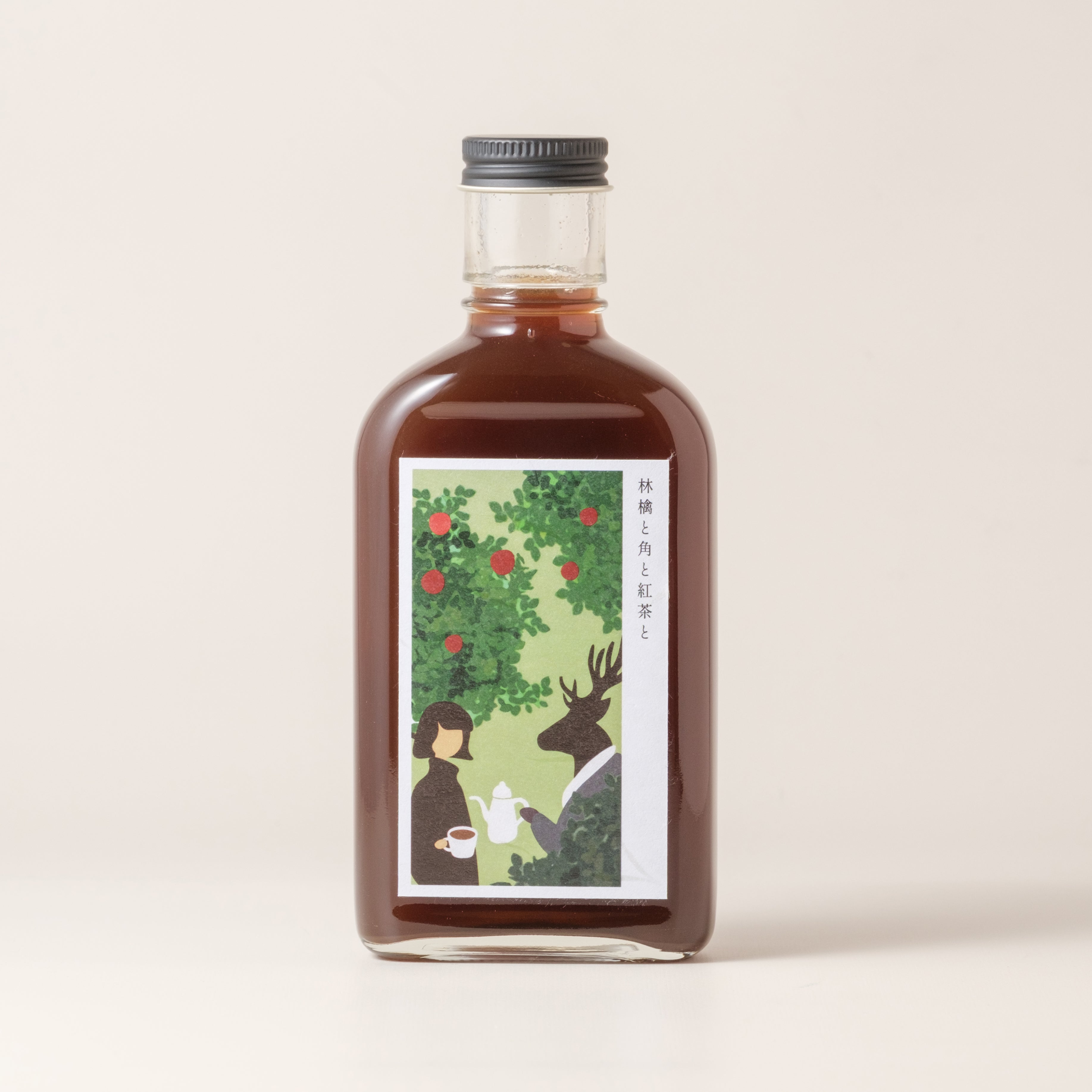【空想シロップ】紅茶じかん 林檎と角と紅茶と 200ml