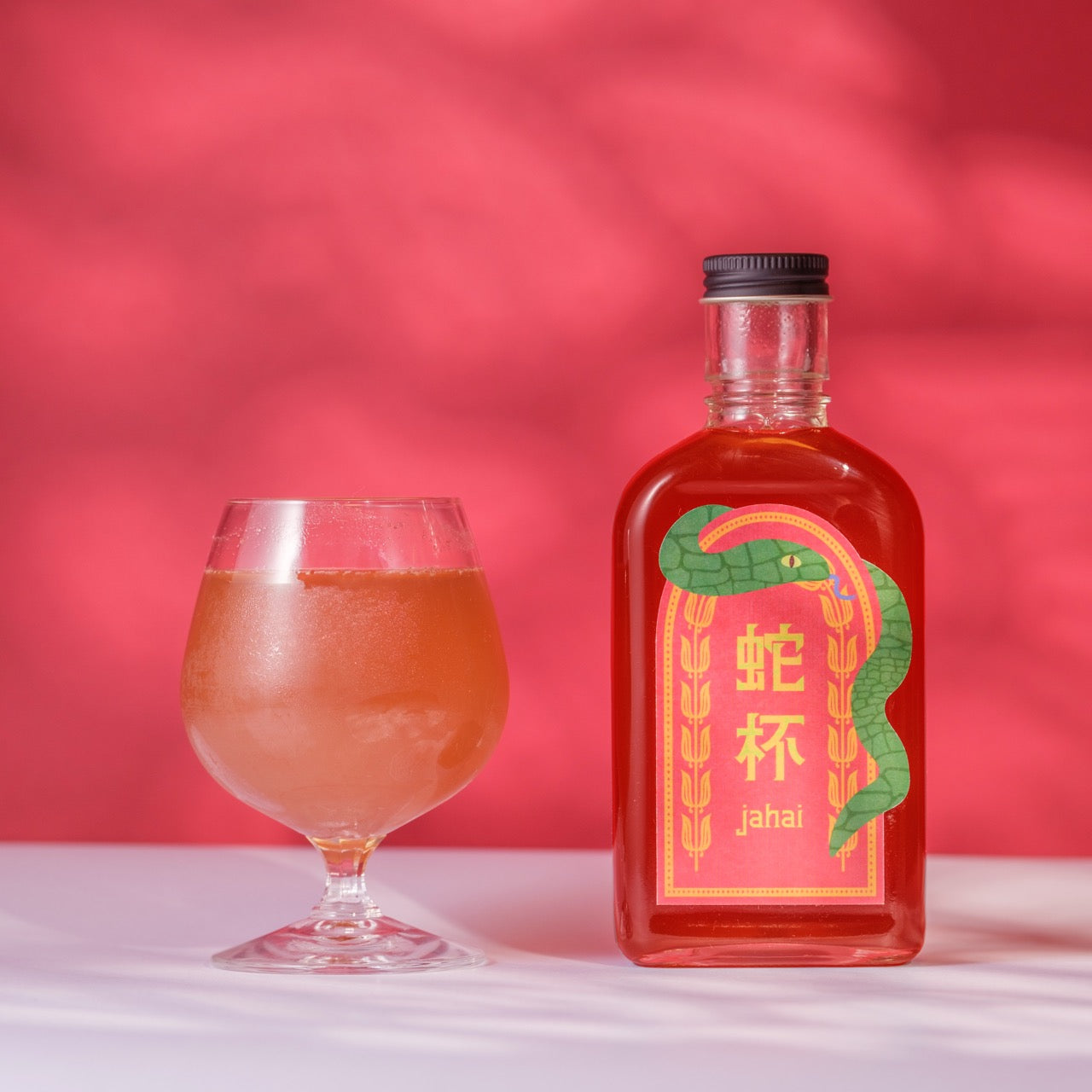 【空想シロップ】蛇杯 jahai イチゴ&花椒 200ml