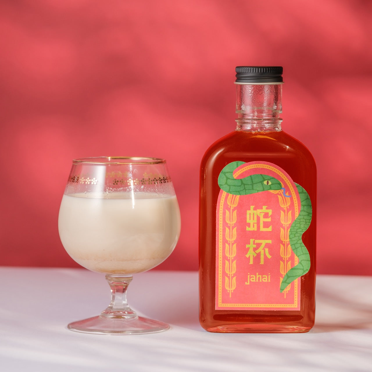 【空想シロップ】蛇杯 jahai イチゴ&花椒 200ml
