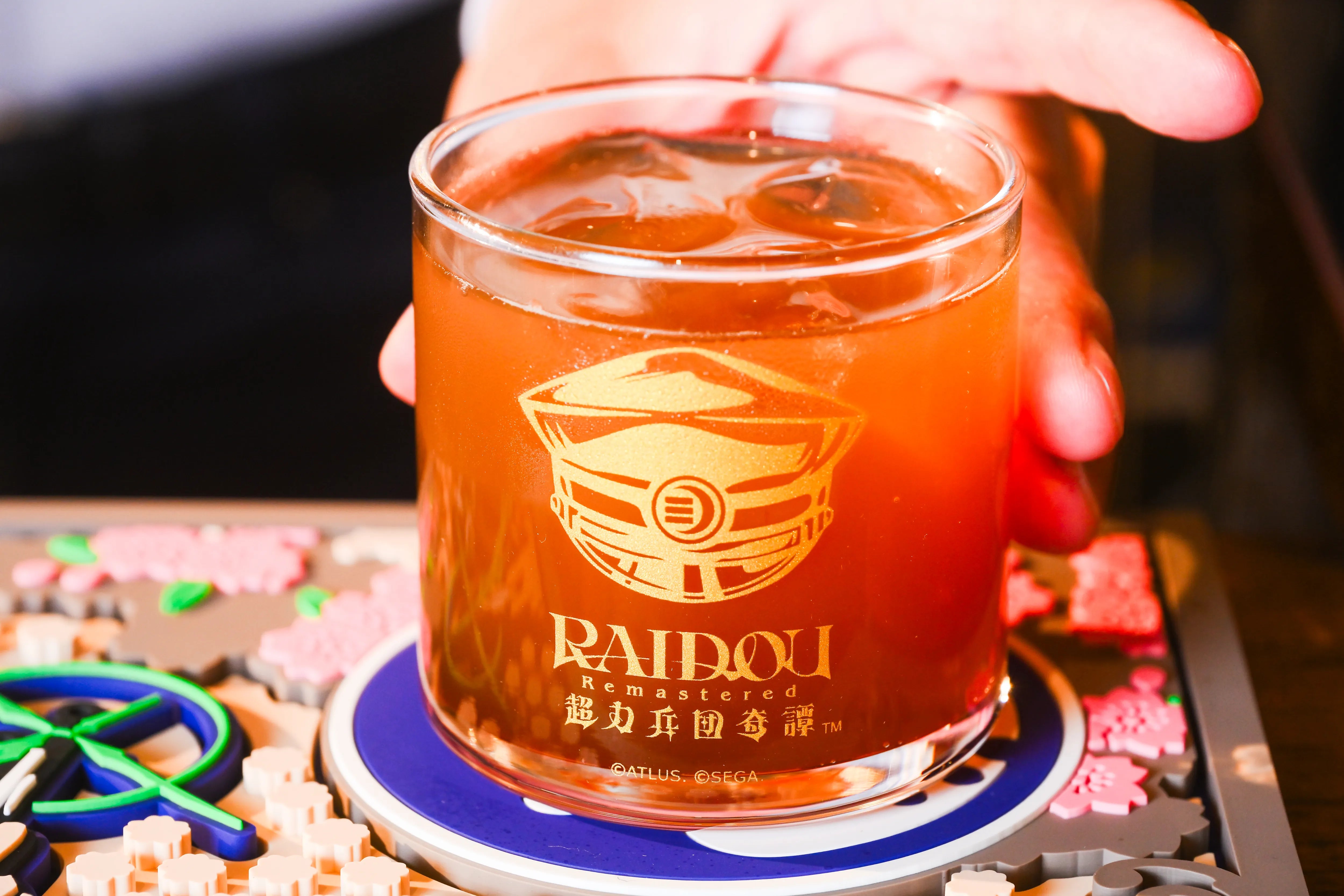 『RAIDOU Remastered: 超力兵団奇譚』ロック グラス