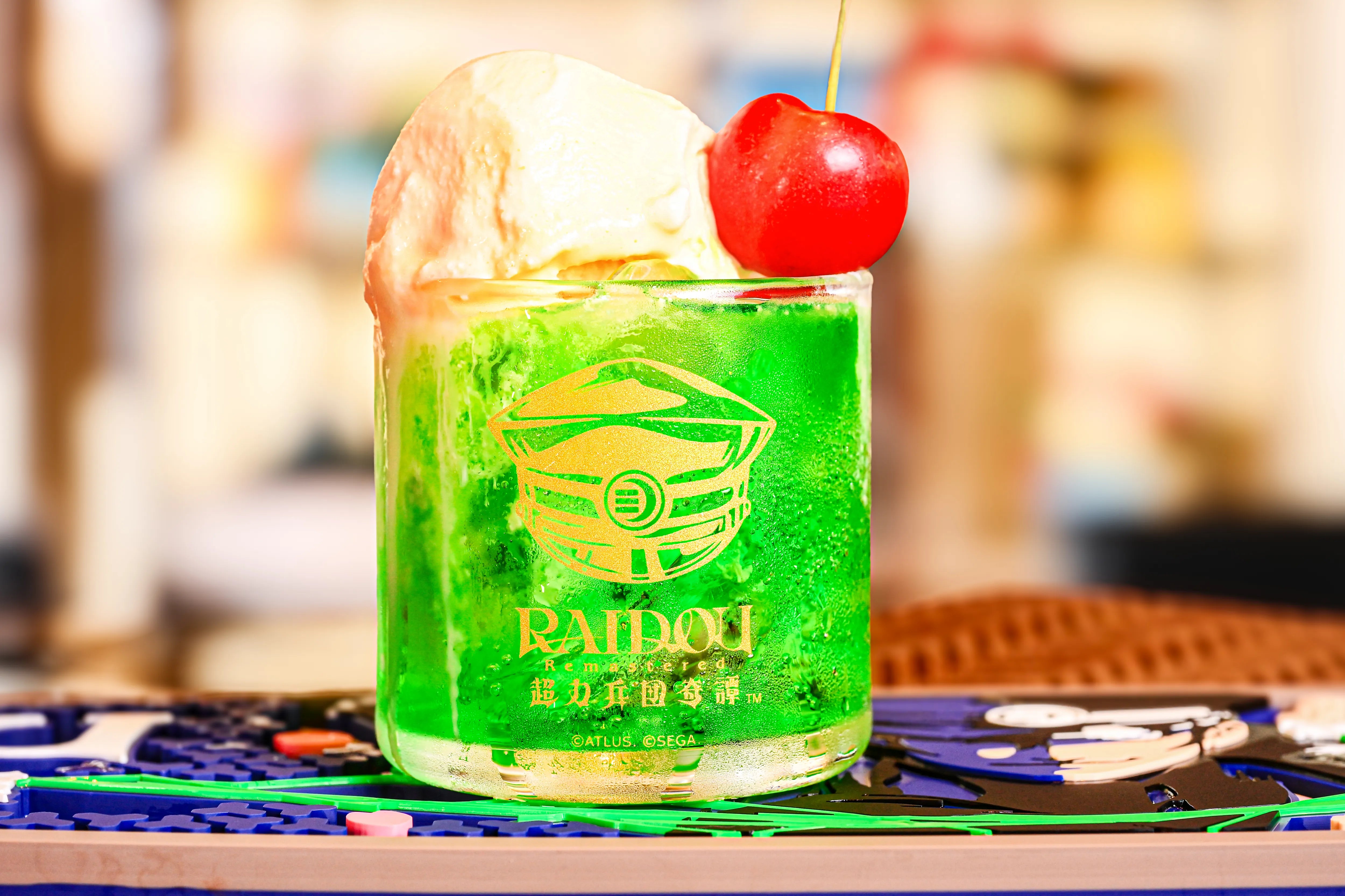 『RAIDOU Remastered: 超力兵団奇譚』ロック グラス