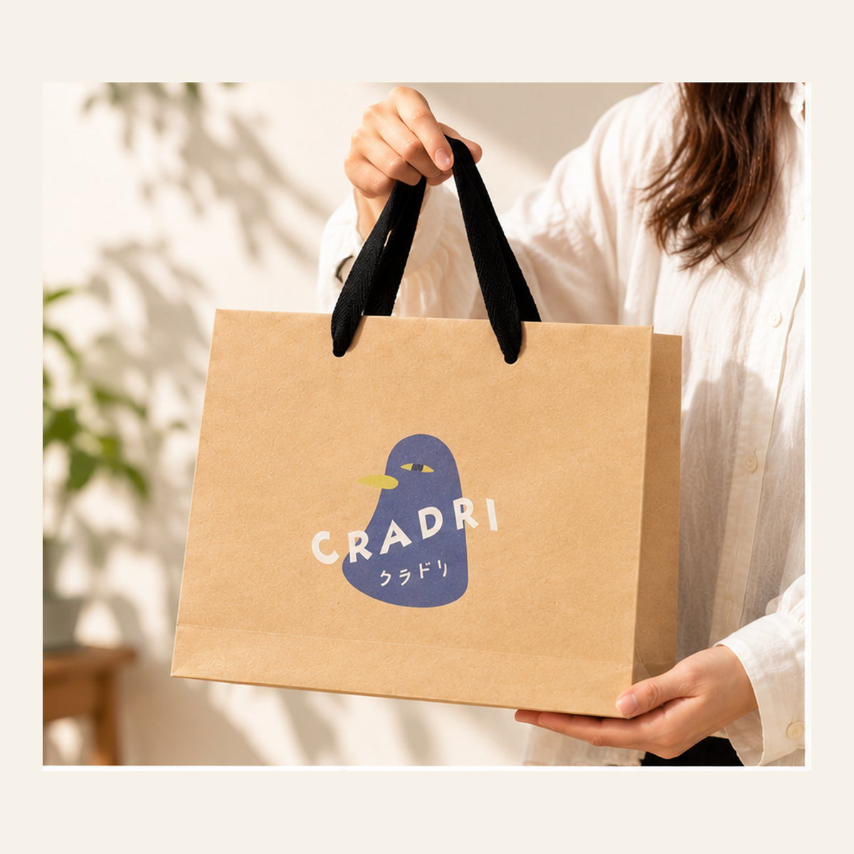 CRADRI オリジナルショッピングバッグ