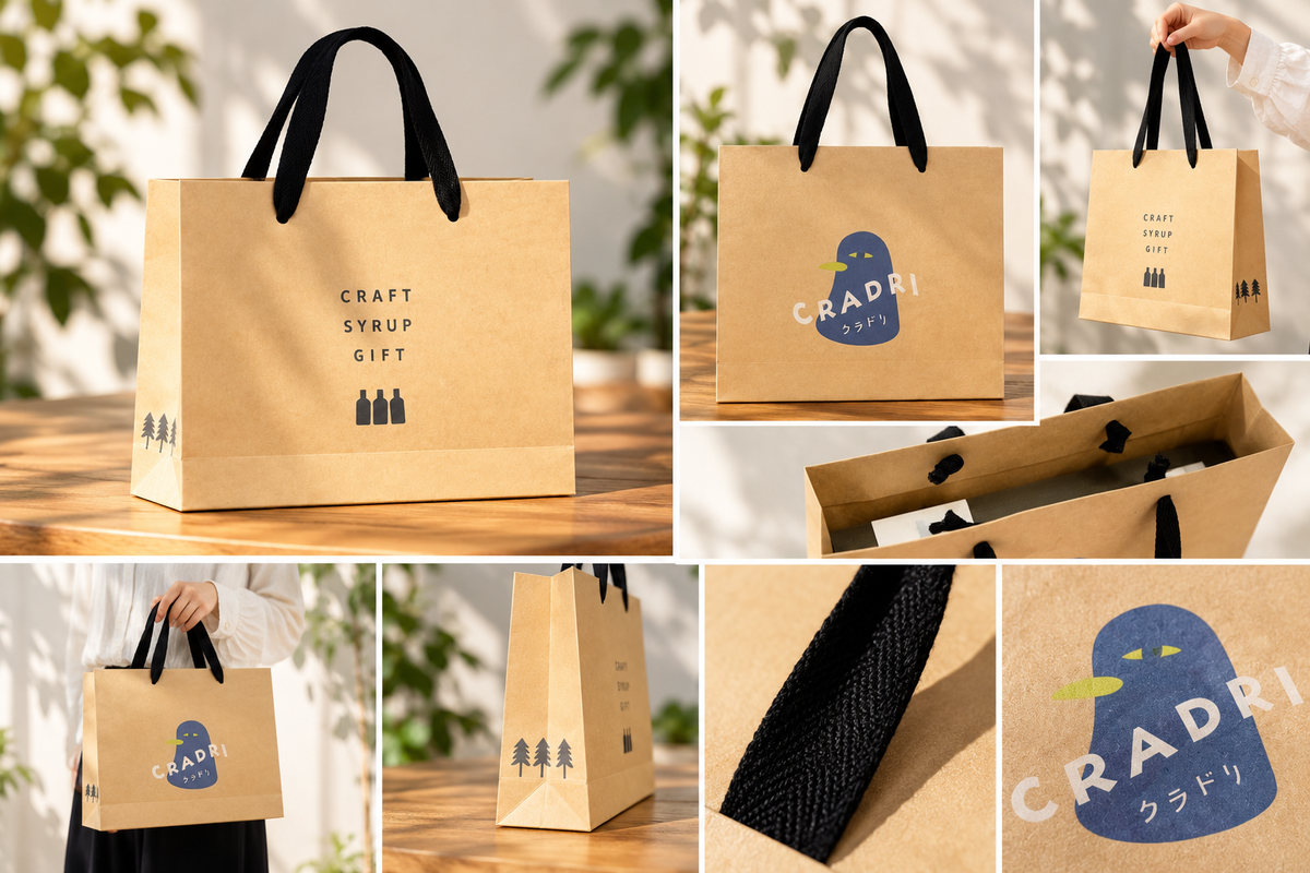 CRADRI オリジナルショッピングバッグ