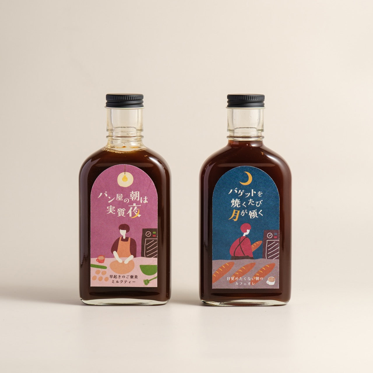 [Fantasy Syrup] Bread, steam, and milk "Bread, steam, and my breakfast set" 