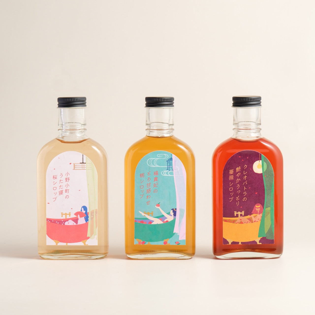 [Fantasy Syrup] Fragrant Three Princesses Record 3-Bottle Tasting Set 