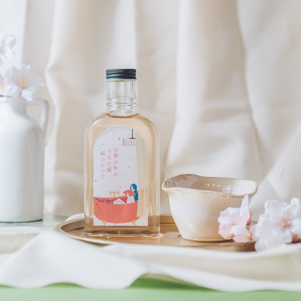 [Fantasy Syrup] The Fragrant Record of the Three Princesses: Ono no Komachi's Sleeping Cherry Blossom Syrup 