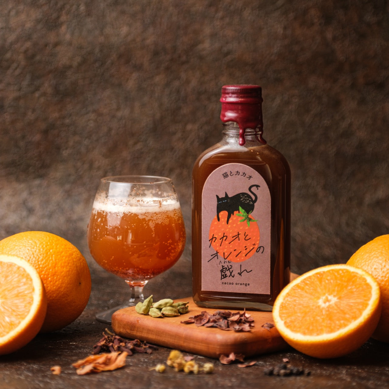 [Fantasy Syrup] Cat and Cacao "Late Night Fruit Set"