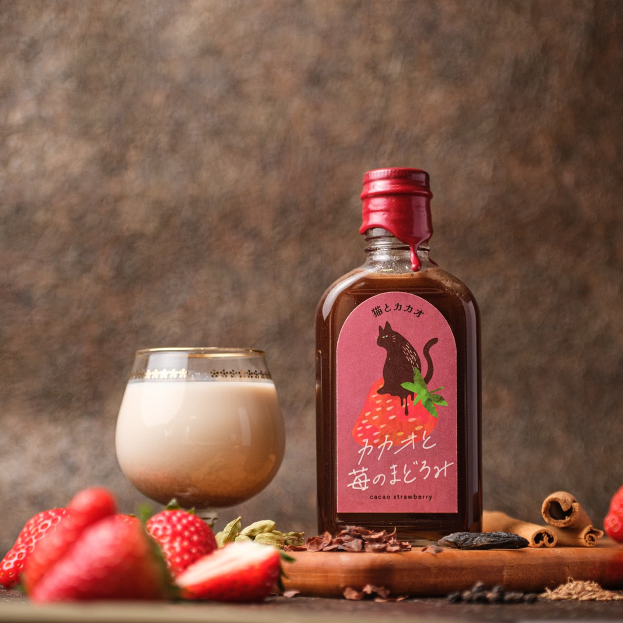 [Fantasy Syrup] Cat and Cacao "Late Night Fruit Set"