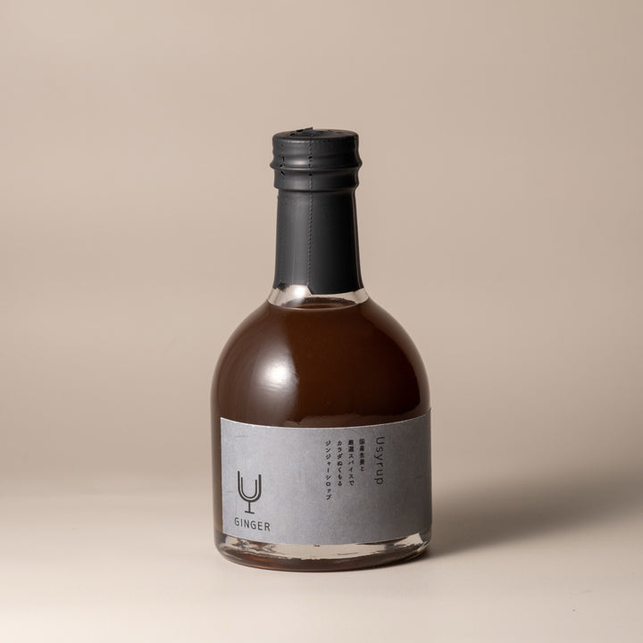 【Uシロップ】ジンジャー 200ml クラフトジンジャーシロップ
