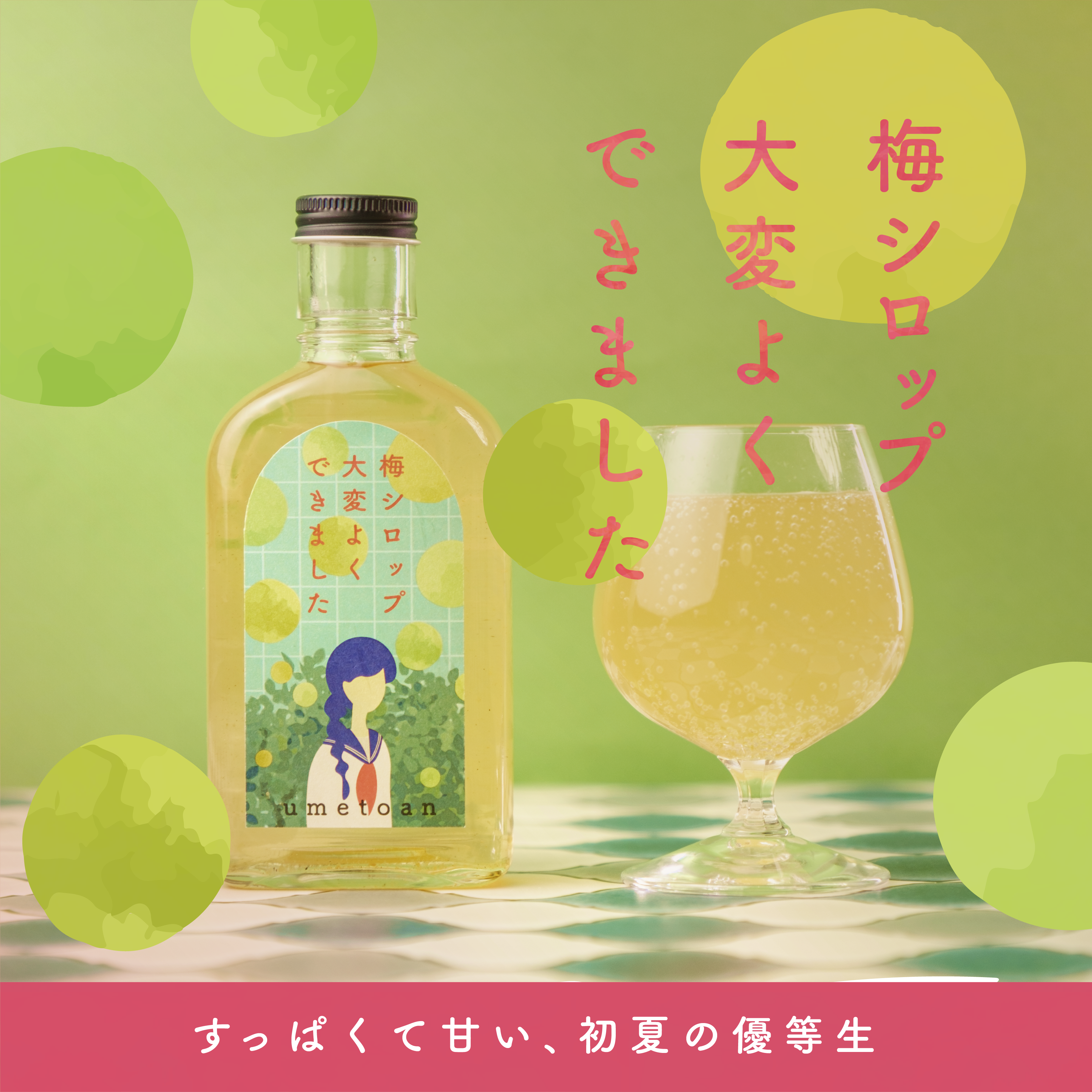 【空想シロップ】umetoan 梅シロップ大変よくできました